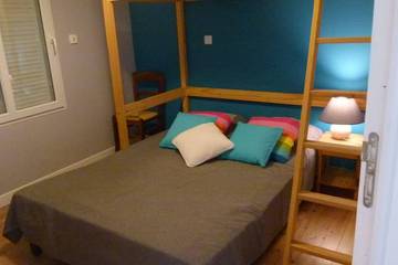 Gîte pour 5 personnes, avec jardin et terrasse, animaux acceptés à Saint-Côme-de-Fresné