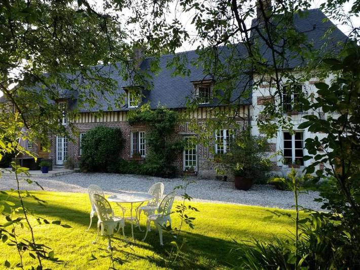 Location de vacances pour 2 personnes, avec jardin et vue, animaux acceptés à Bretteville-du-Grand-Caux