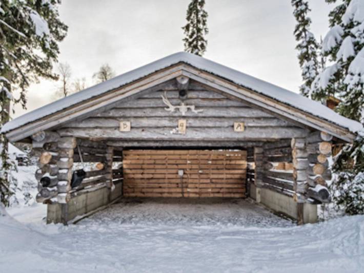 Joikupirtti b in Pyhä, Lappland