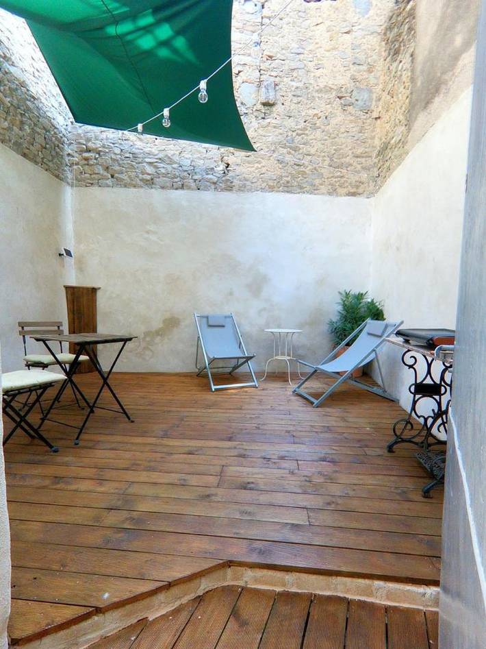 Gîte pour 2 personnes, avec terrasse, animaux acceptés