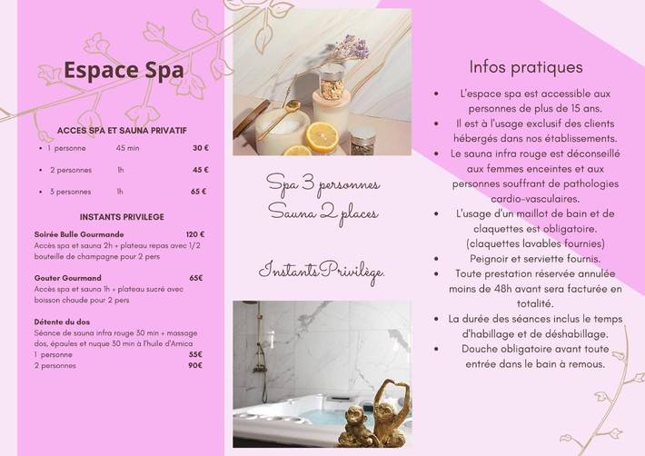 Chambre d’hôte pour 3 personnes, avec sauna et jacuzzi à La Bourboule - 2