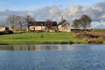 Maison de vacances pour 14 personnes, avec jardin, animaux acceptés dans Mayenne