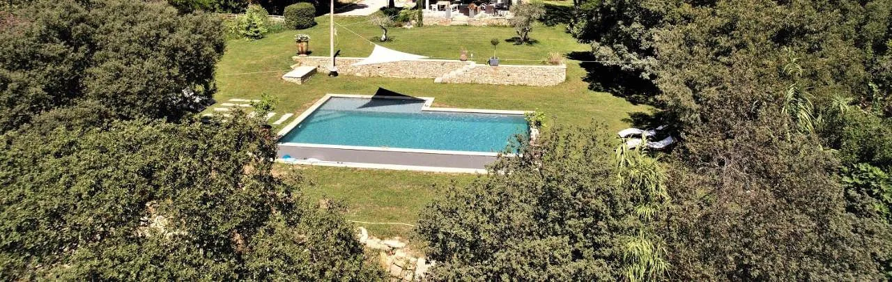 Holiday home for 6 people, with pool and garden as well as view - 1