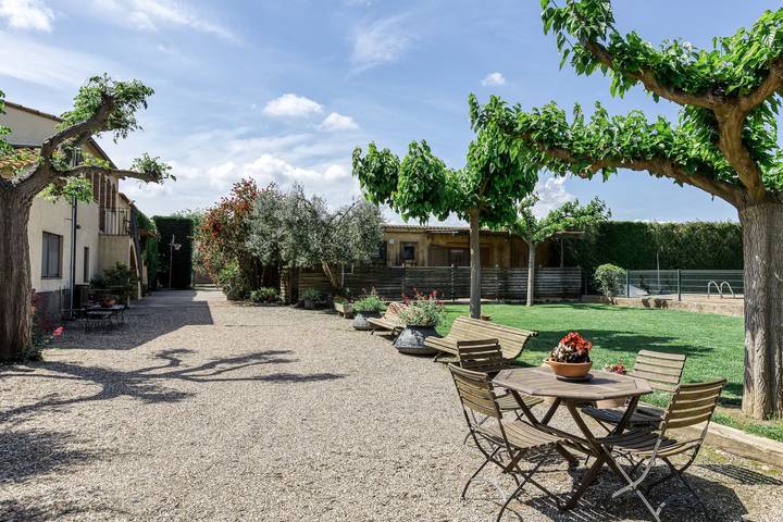 Casa rural 'Can Planas 1' con piscina compartida, Wi-Fi y aire acondicionado in Fonolleres (Girona), Parlabá