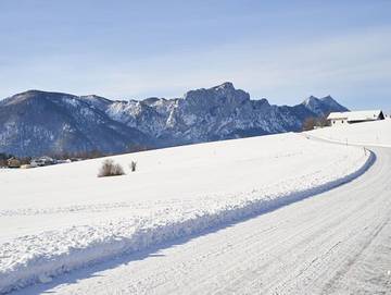Ferienwohnung für 5 Personen, mit Ausblick und Balkon, kinderfreundlich am Mondsee