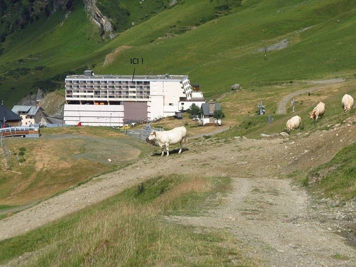 Gîte pour 4 personnes, avec balcon dans La Mongie - 3