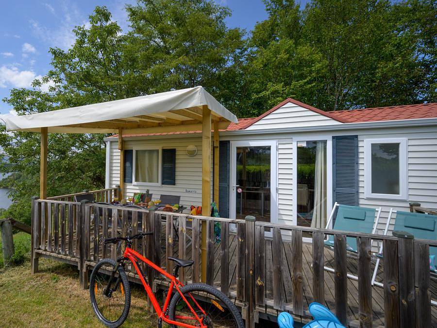 Flower Camping de Mars - Mobilheim 6 personen - Komfort - 3 Zimmer in Cordelle, Roanne und Umgebung