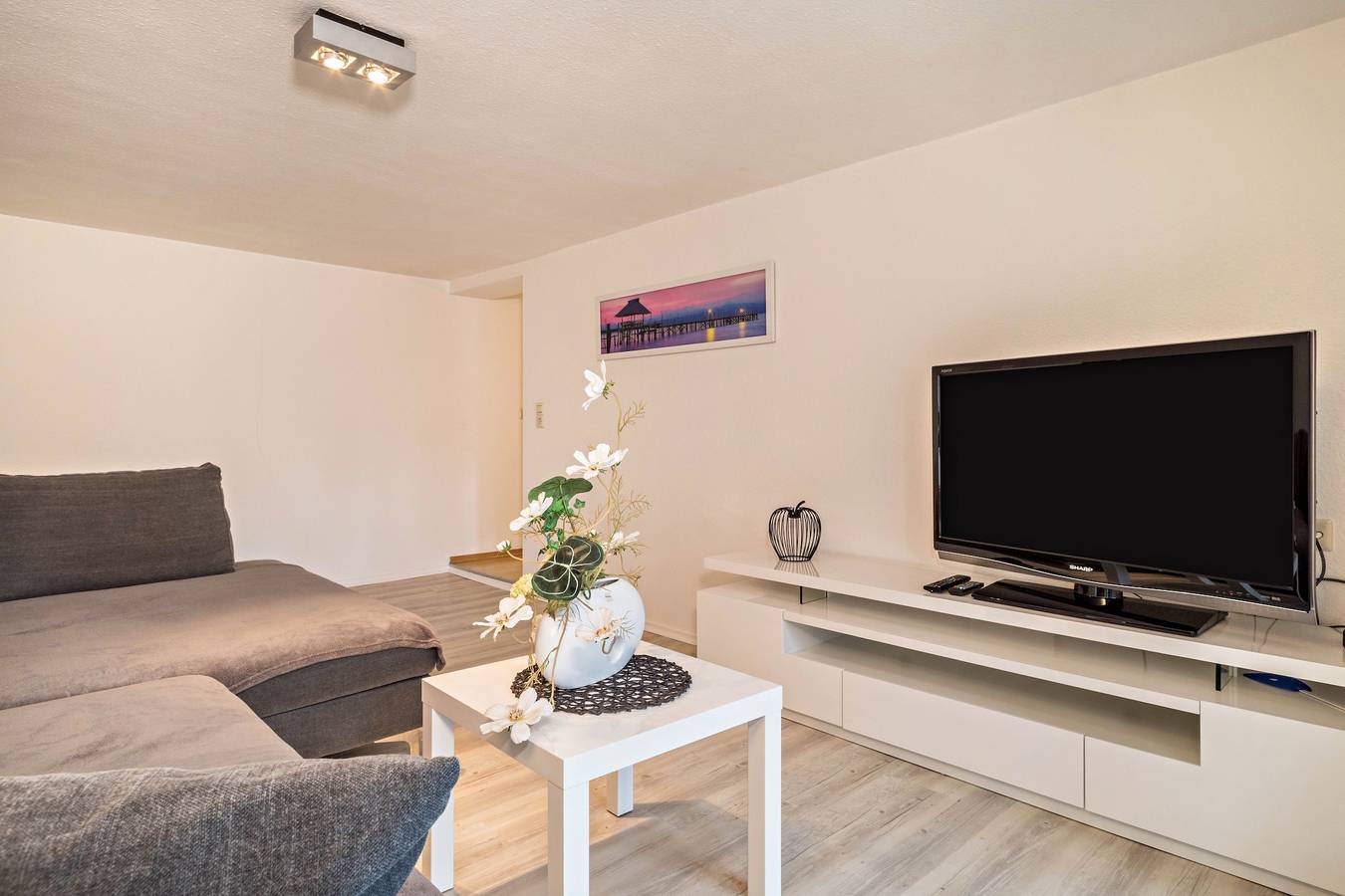 Apartamento entero, "Gästehaus Heilig Ferienwohnung" a pocos metros del lago de Constanza in Langenargen, Region Bodensee-Oberschwaben