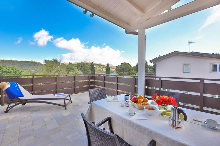 Ferienpark für 4 Personen, mit Kinderpool und Garten sowie Ausblick in der Toskana - 4