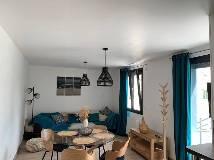 Location de vacances pour 6 personnes, avec vue et jardin à Ranville - 4