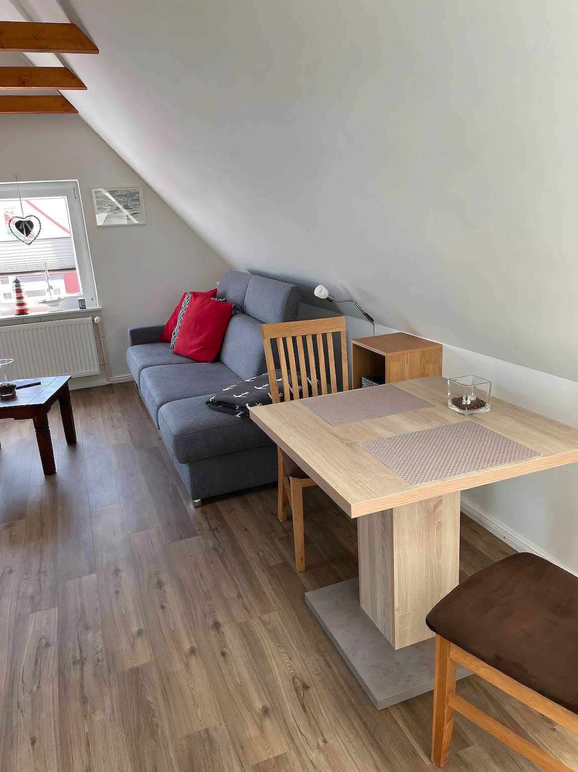 Ganze Wohnung, Ferienwohnung 'Huus Achtern Diek - 5' mit Privatterrasse und Wi-Fi in Nordstrand (Gemeinde), Nordstrand
