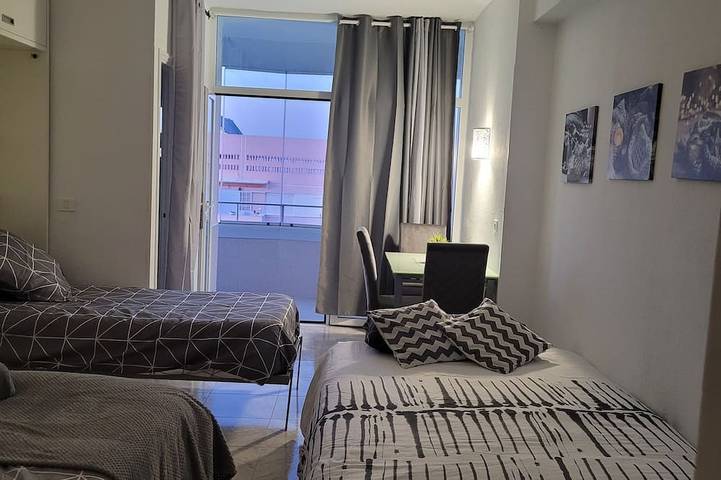 Appartement entier, Terraza Vista mar Céntrico 50 m de Lagos Martianez y Playa San Telmo.wifi Free in Playa Martianez, Puerto de la Cruz