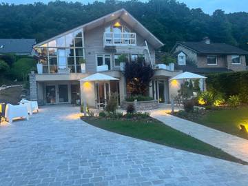 Chambre d’hôte pour 2 personnes, avec jardin ainsi que terrasse et vue, animaux acceptés à Durbuy