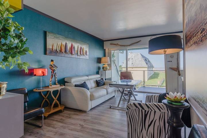 Gîte pour 4 personnes, avec balcon dans Golf Club De Cabourg Le Home Varaville