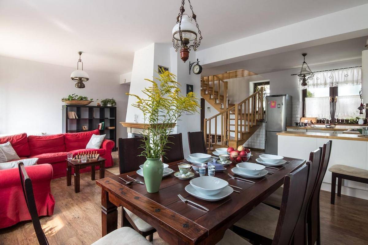 Spacious house in the rural suburbs of Krakow in Małopolska