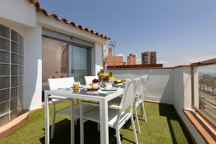 Gîte pour 6 personnes, avec vue et balcon à Mataró - 2