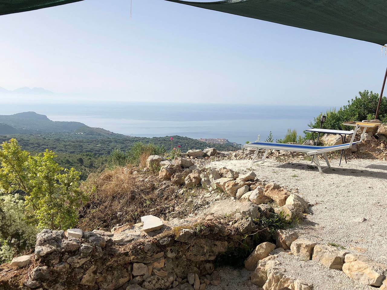 Casa vacanza per 8 persone con panorama in Camerota, Cilento Coast