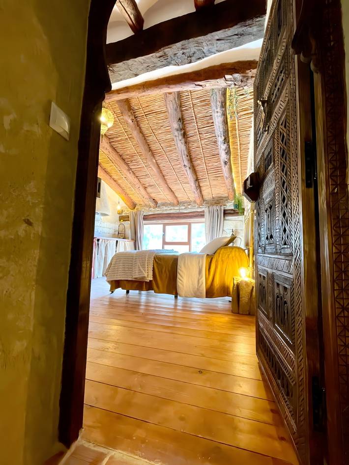 Hel lejlighed, Apartment 'Druida' with Mountain View and Air Conditioning in Olba, Teruel Området