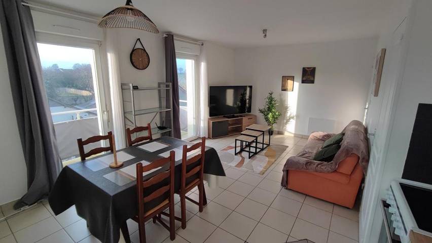 Gîte pour 2 personnes, avec Balcon à Le Theil-de-Bretagne