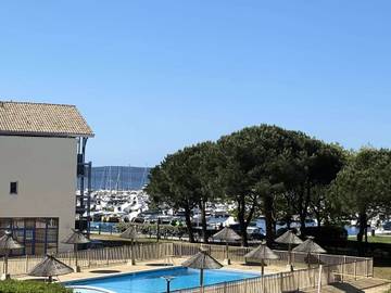 Appartement de vacances pour 2 personnes, avec vue et balcon en Gironde