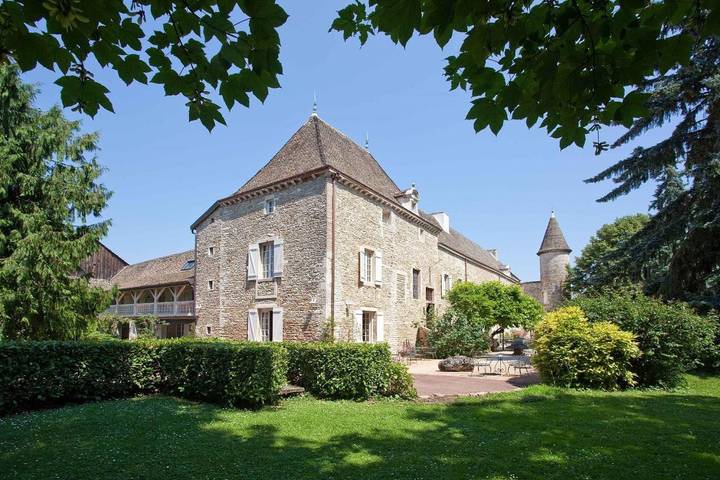 Hôtel pour 2 personnes, avec Terrasse et Jacuzzi ainsi que Jardin et Piscine
