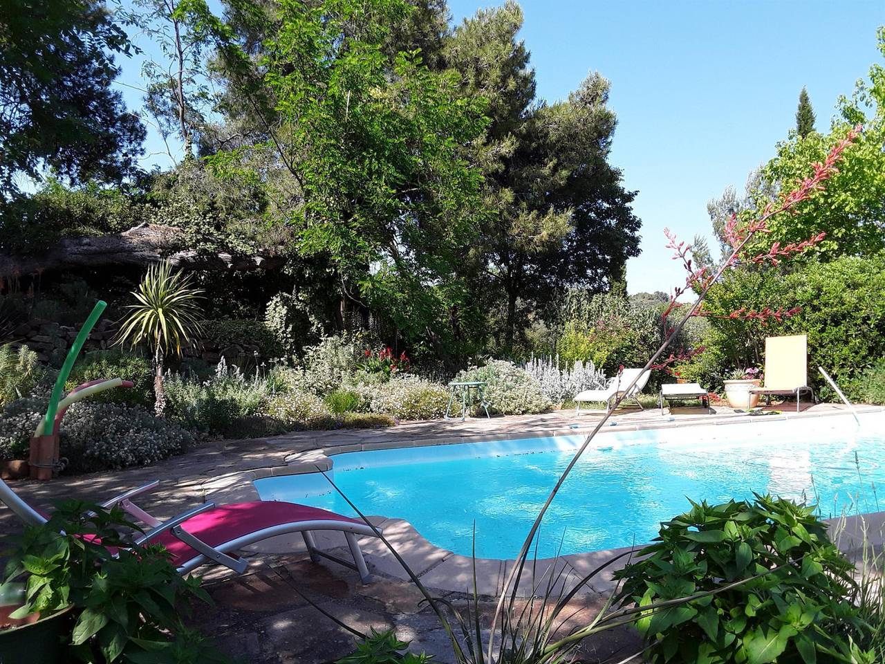 Gîte de Capuzard in Quarante, Côte méditerranéenne (France)