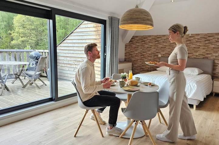 Ferienwohnung für 3 Personen, mit Terrasse in Maaseik