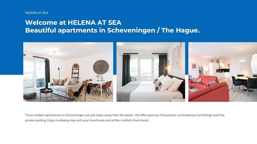 Ferienwohnung für 3 Personen, mit Terrasse und Ausblick in Scheveningen - 2
