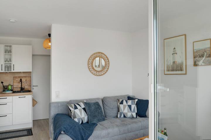 Ganze Wohnung, Ferienwohnung 'Deichblick - In 5 Min Am Meer' mit Balkon und Wi-Fi in Horumersiel, Wangerland