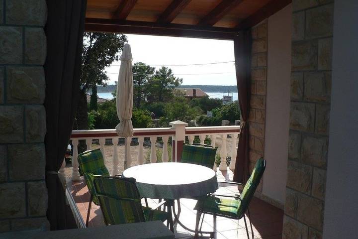 Ferienwohnung für 4 Personen, mit Balkon/Terrasse in Barbat na Rabu