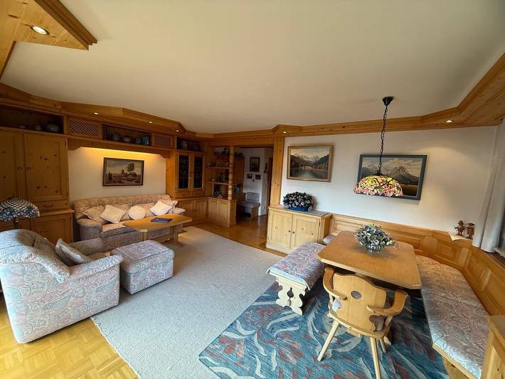 Ganze Ferienwohnung, Bergblick in Farchant, Bayerische Alpen