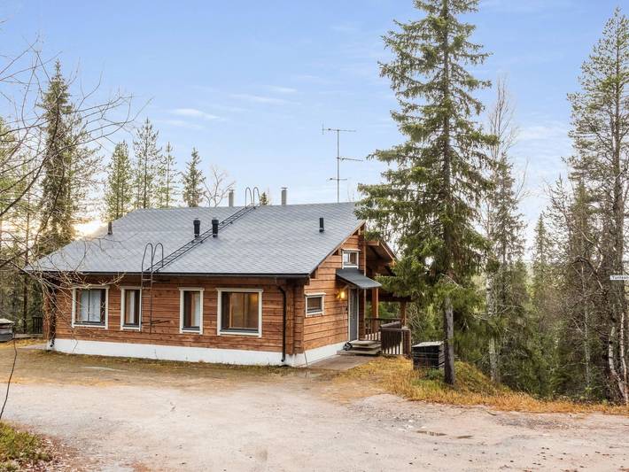 Sallan lumous a in Sallatunturi, Lappland