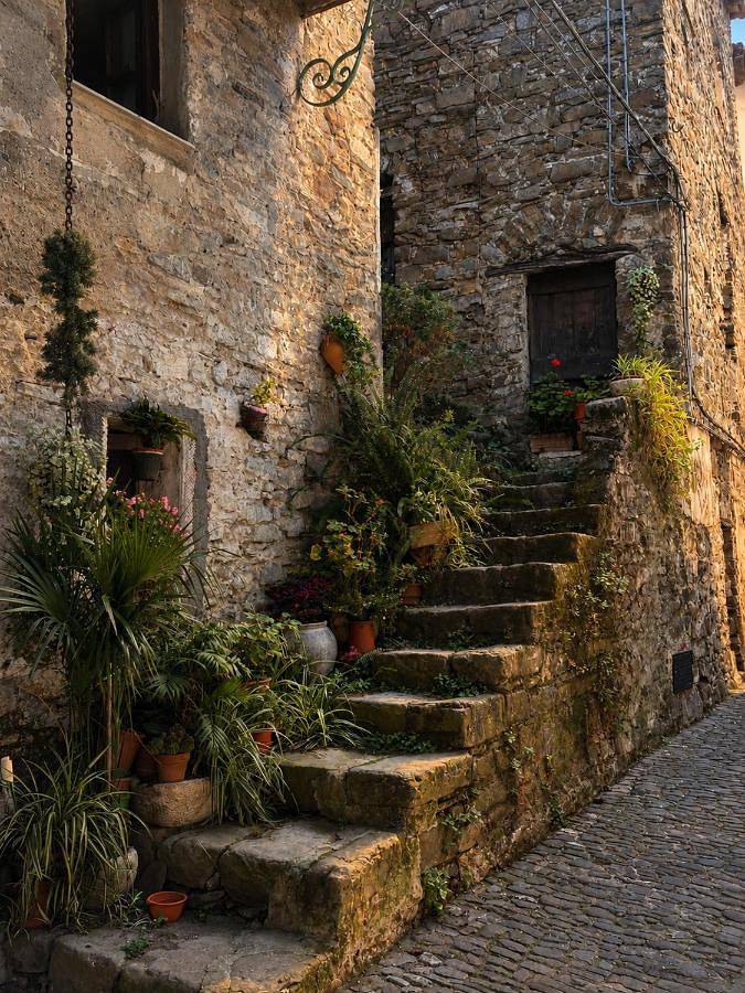Maison d’hôte pour 2 personnes, avec Balcon et Vue à Apricale - 4