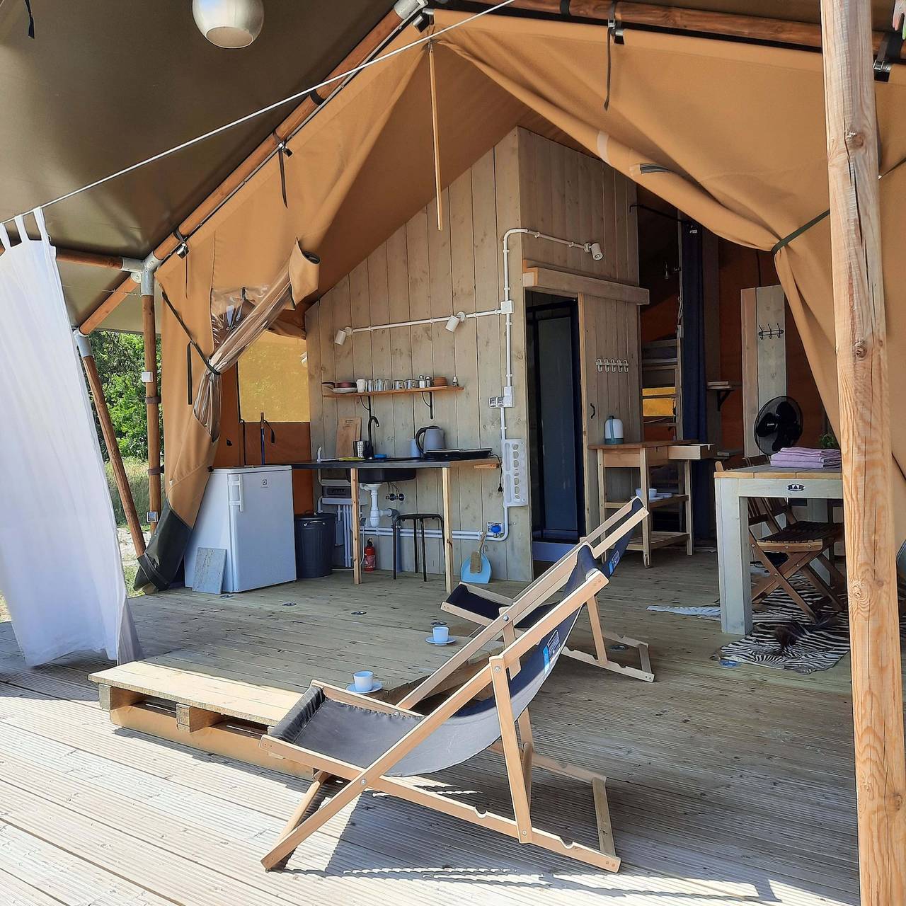 Cztery Stawy Glamp - Safari tent Sienkiewicz in Roztocze