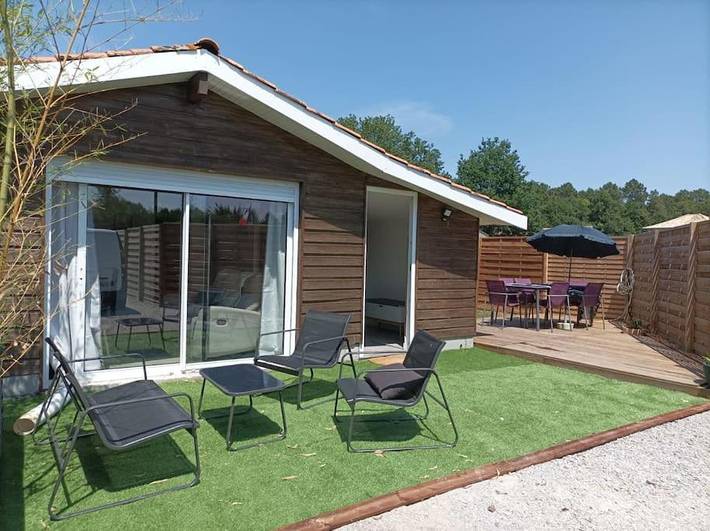 Location de vacances pour 4 personnes, avec Terrasse et Jardin à Le Barp