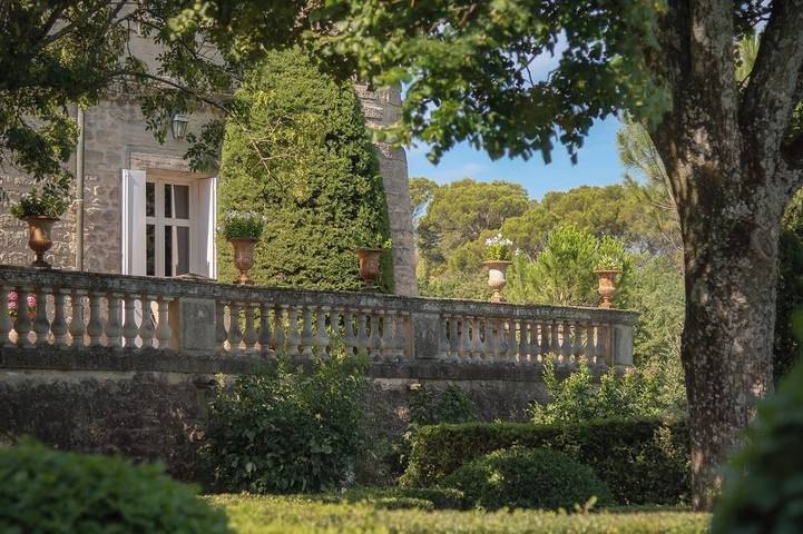 Château de Saint Siffret Parc classé et piscine privée in Saint-Siffret, Région de Nîmes