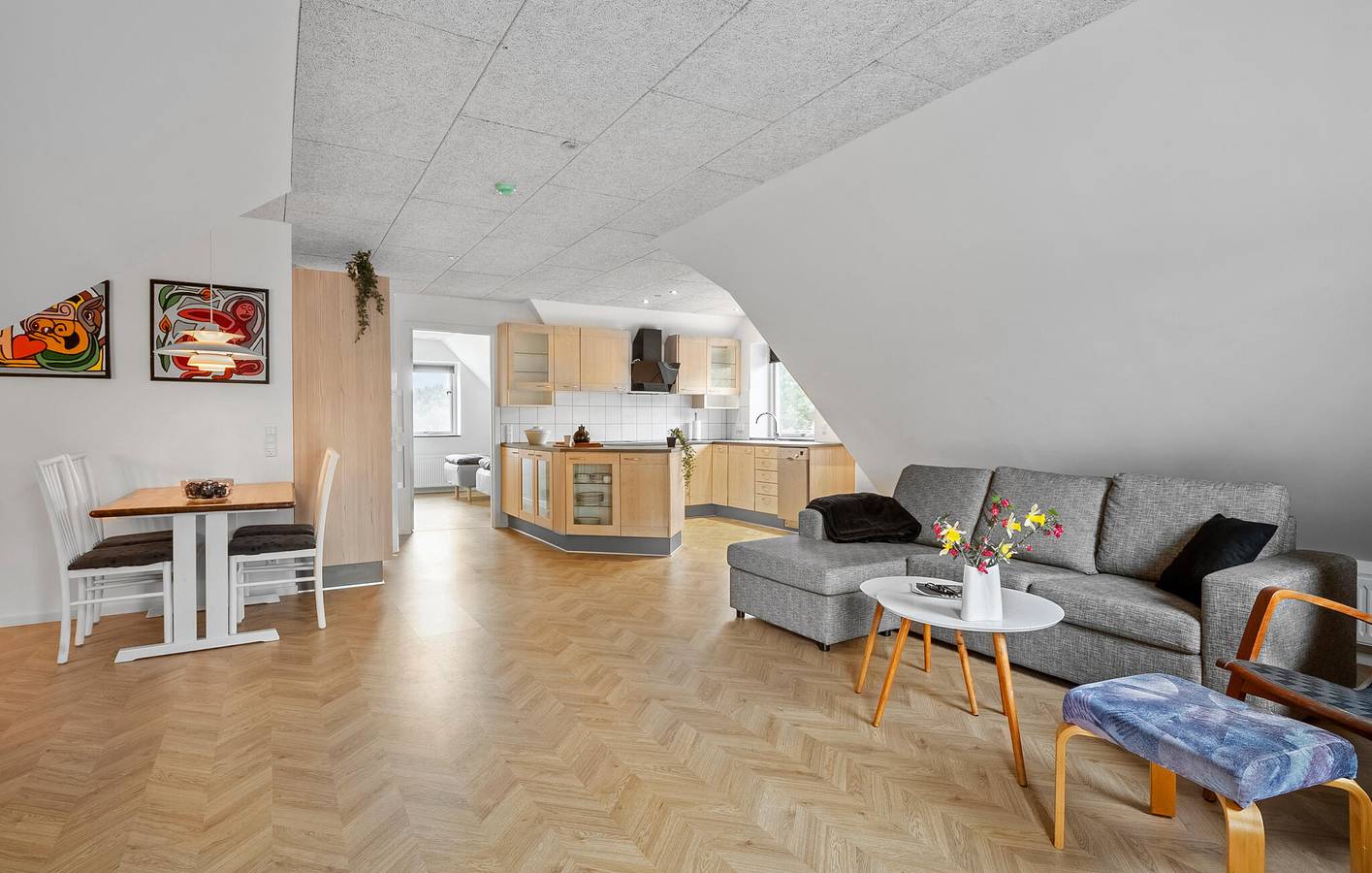 Appartement de vacances entier, Appartement de vacances pour 4 personnes avec terrasse in Varde, Région de Varde