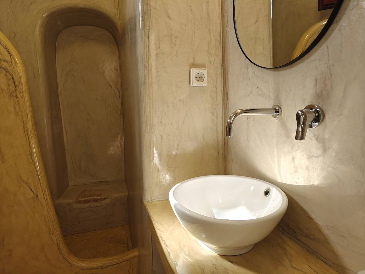 Villa voor 4 personen met terras in Emporio, Santorini