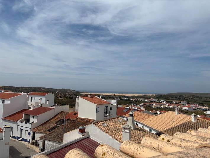 Casa de férias para 2 pessoas, com terraço e vista em Carrapateira (Bordeira)
