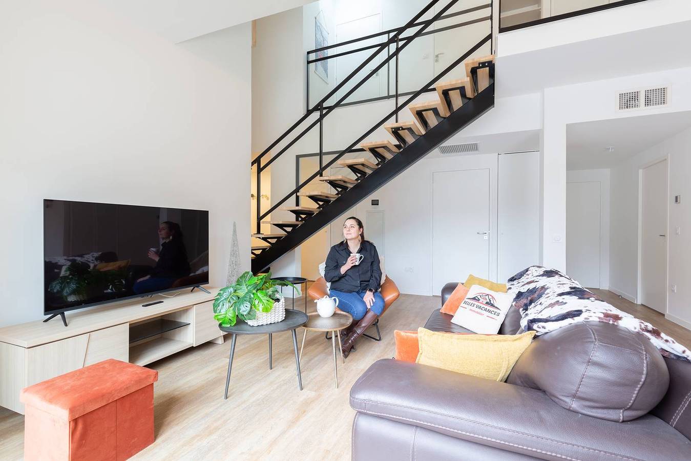 Ganze Ferienwohnung, Appartement 8 personnes Élégance et Confort au Cœur de Saint-Lary Soulan proche des commerces in Saint-Lary-Soulan, Nationalpark Pyrenäen