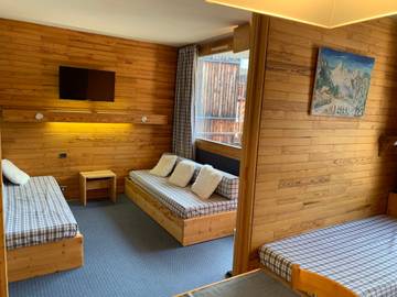Gîte pour 4 personnes, avec balcon dans Plagne Bellecote