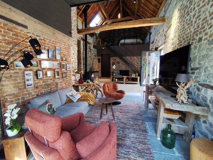Location de vacances pour 2 personnes, avec Terrasse et Jardin à Andenne