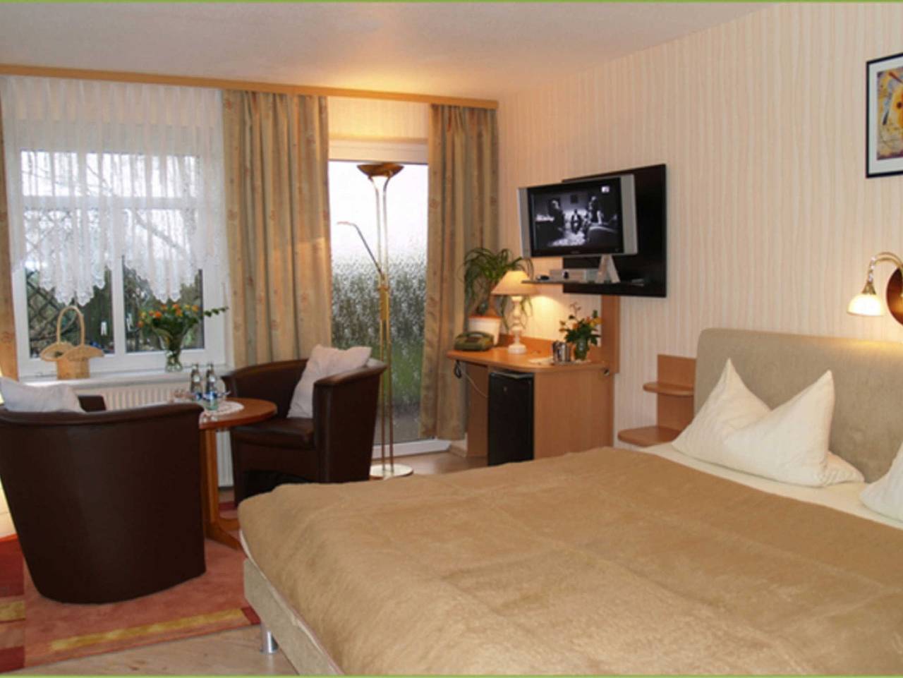 Pension Brilke - Doppelzimmer in Niehagen, Ahrenshoop