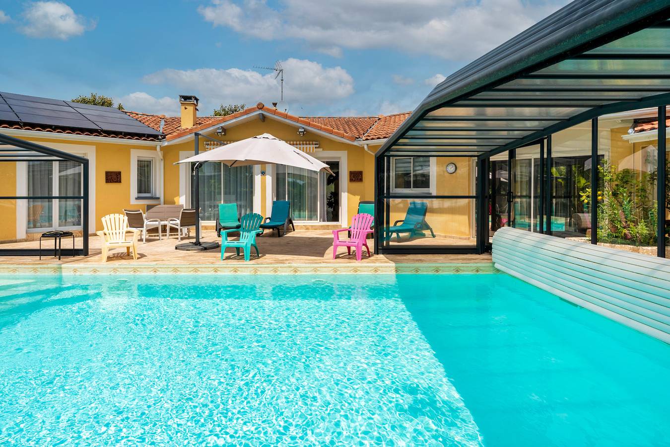 Villa "D'Exception" avec piscine privée et Wi-Fi in Clermont, Région de Dax