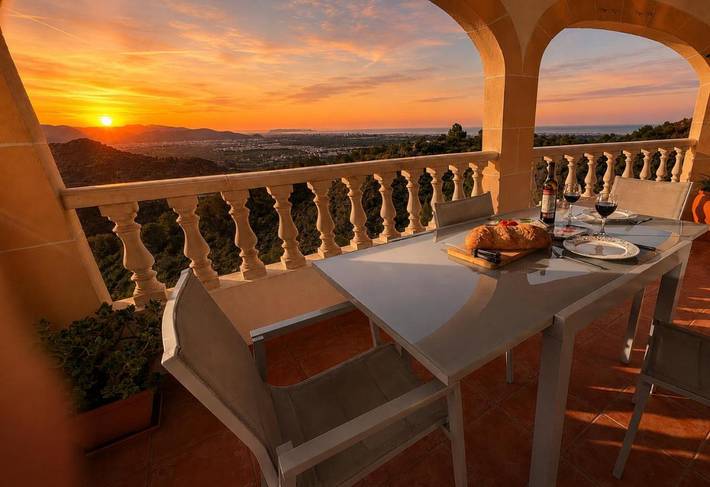 Casa rural para 5 personas, con Balcón y Terraza además de Jardín y Vistas en Potríes - 2