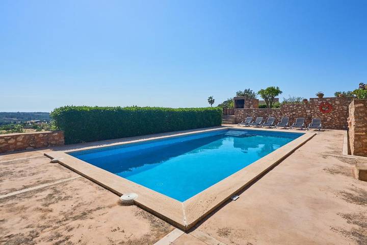 Finca für 8 Personen, mit Terrasse und Garten sowie Pool und Ausblick in S'Alqueria Blanca - 4