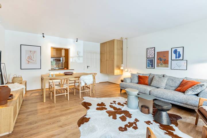 Ganze Wohnung, Ferienwohnung Schluchsee Idylle mit Gemeinschaftsgarten, Balkon und Wlan in Schluchsee, Südschwarzwald