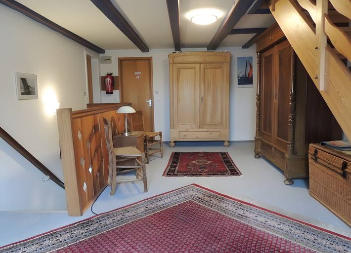 Ganze Wohnung, Apartment 'Scharhörn' mit gemeinsamer Terrasse, gemeinsamem Garten und Wlan in Döse, Cuxhaven