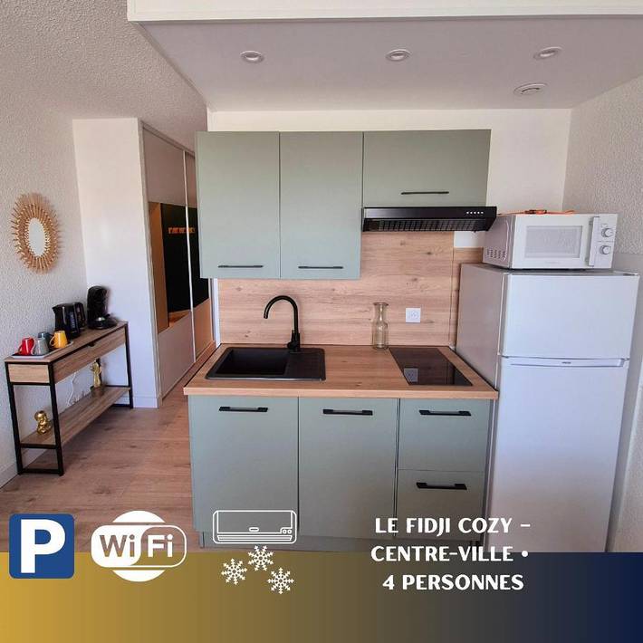 Appartement de vacances pour 4 personnes, avec terrasse
