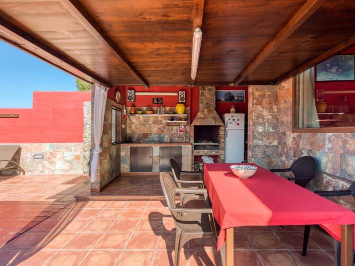 Landhaus für 7 Personen, mit Terrasse und Garten sowie Pool und Meerblick, mit Haustier auf Gran Canaria - 3